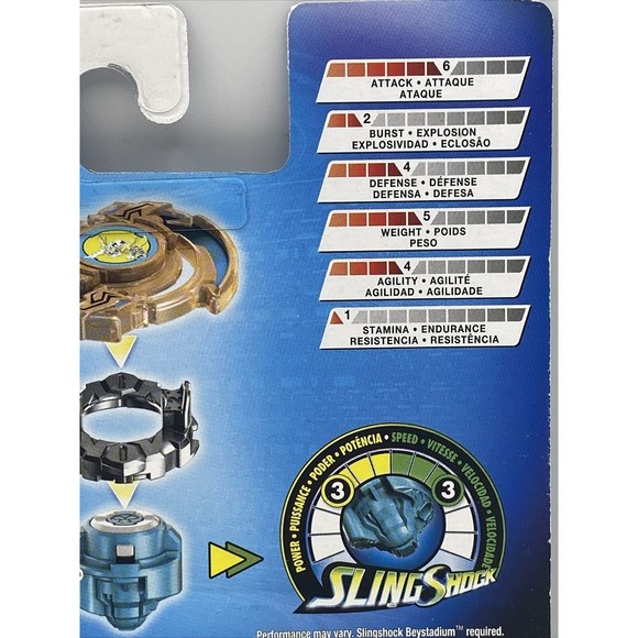 Beyblade Burst Rise Slingshock Phantom Driger S Starter Pack Toy - Picture 8 of 9